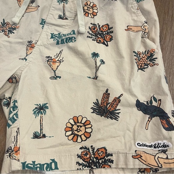 Critical Time Island Time Trunk Swim Shorts Men’s 30 Surfer Beach Tropical - Picture 4 of 9